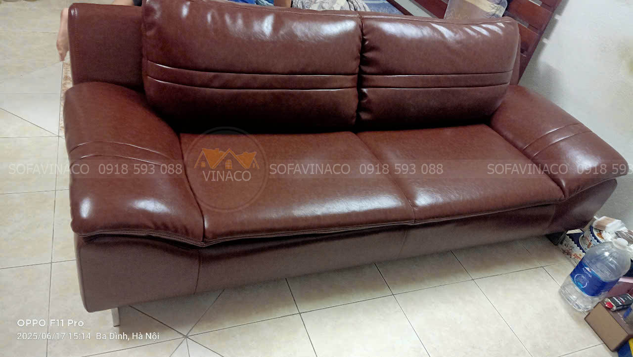 Bộ ghế sau khi bọc lại trông như mới đến 99%