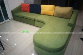 Dịch vụ bọc ghế sofa gia đình tại nhà giá rẻ, chất lượng cao