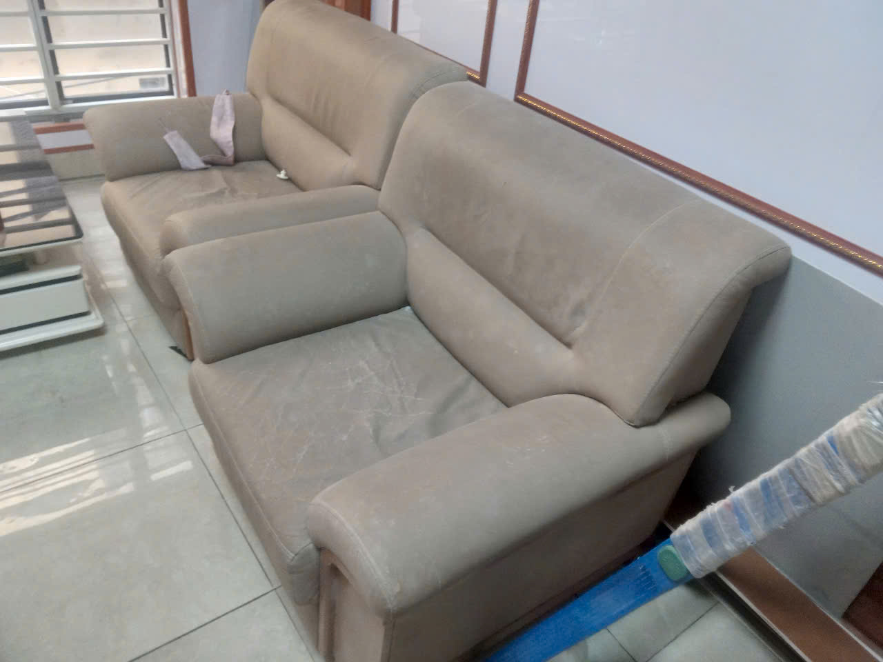 Bọc ghế sofa bị lún do sử dụng lâu