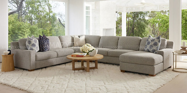 Ghế sofa vải dễ dàng vệ sinh bảo quản